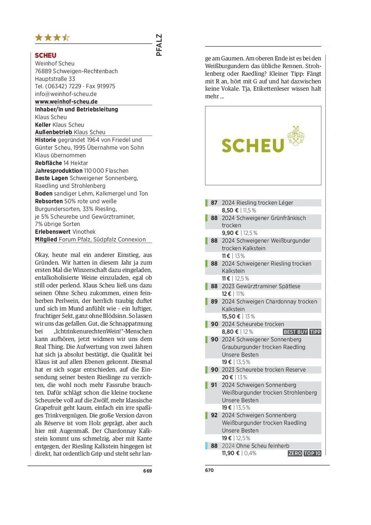 Vinum Weinpaket 12 Fl. inkl. Versand